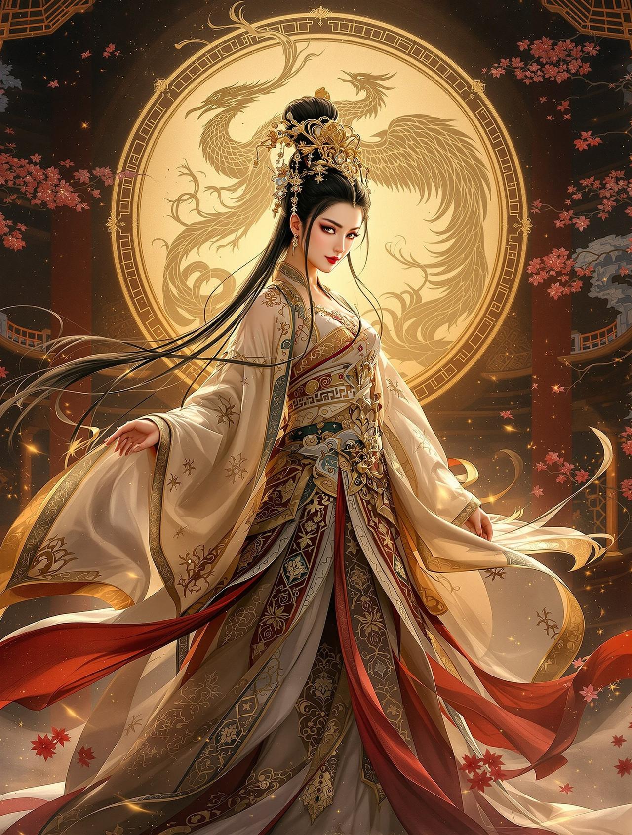 治愈番剧推荐日漫网站 - 凤鸣九天，古装玄幻题材短剧，凤凰神女转世为人间公主，在宫廷权谋与天命轮回中，她以智慧和勇气守护家国，谱写一曲九天之歌。